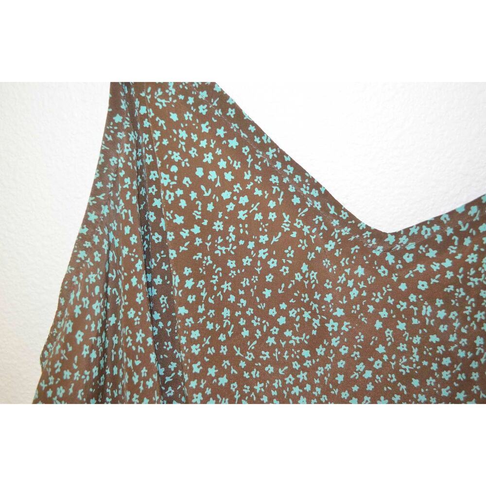 Vintage Silk Camisole Tank Floral Size 2X - Picture 3 of 4